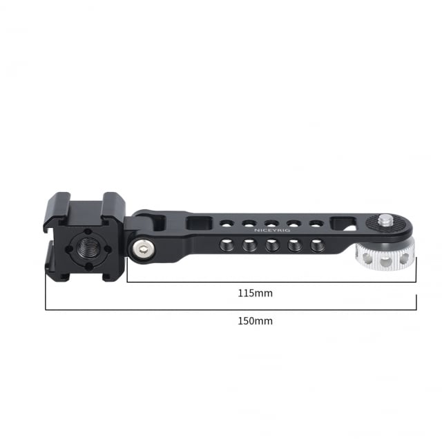 NICEYRIG bővítő lemez dönthető tripla vakupapucs adapterrel (468)-4