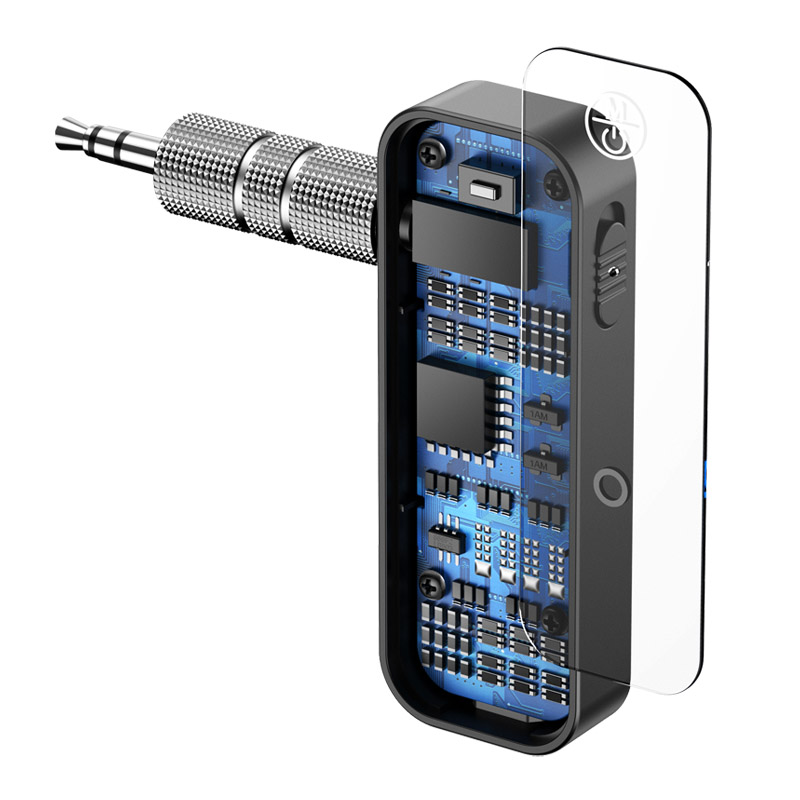 Bluetooth fogadó / feladó egység 2in1, AUX adapter 3.5mm jack csatlakozóval, transmitter (C28)-12
