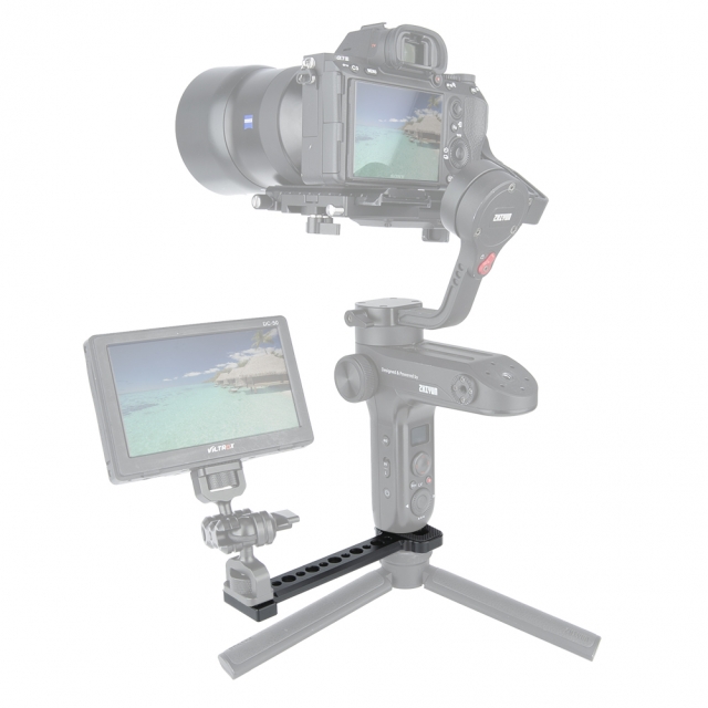 NICEYRIG alsó hosszabbító lemez DJI Ronin-S/Ronin-SC/DJI RS2/DJI RSC2/Zhiyun Crane2/Crane V2/Zhiyun Weebill /MOZA stabilizátorokhoz (337)-0