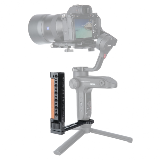 NICEYRIG fa oldalsó fogantyú DJI Ronin-S/Ronin-SC/DJI-RS 2/DJI-RSC 2/Zhiyun Crane 2/Crane V2/Zhiyun Weebill stabilizátorokhoz (336)-0