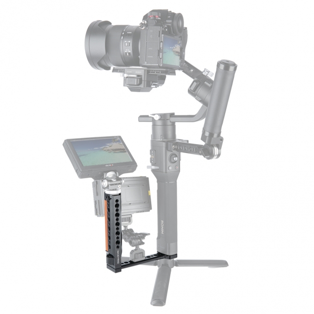 NICEYRIG fa oldalsó fogantyú DJI Ronin-S/Ronin-SC/DJI-RS 2/DJI-RSC 2/Zhiyun Crane 2/Crane V2/Zhiyun Weebill stabilizátorokhoz (336)-1