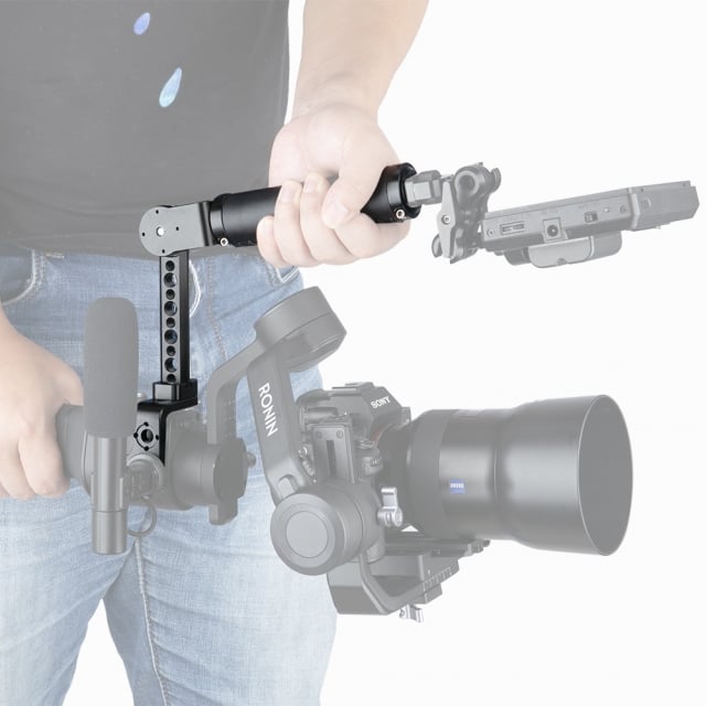 NICEYRIG bőr fogantyú, markolat DJI Ronin S/Ronin SC stabilizátorokhoz (332)-10