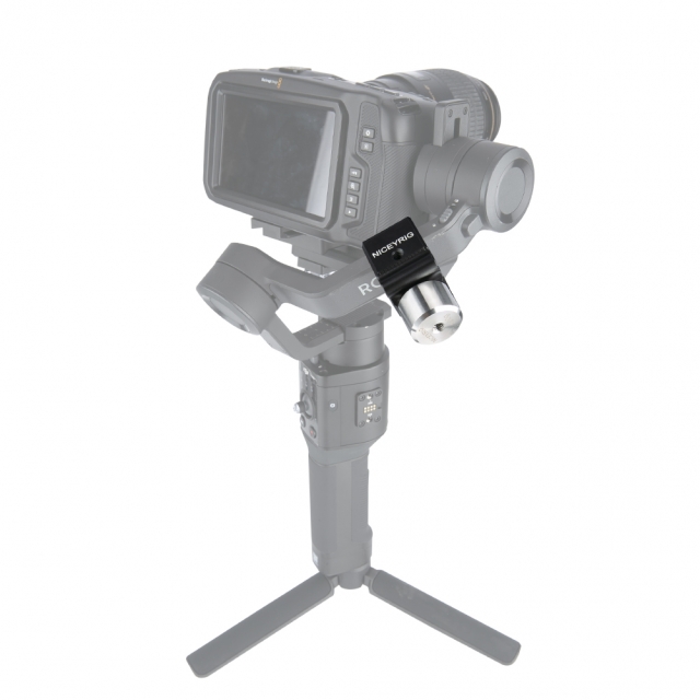 NICEYRIG BMPCC4K kamera 100g ellensúly és rögzítőbilincs DJI RoninS/RoninSC/Zhiyun Weebill Lab/Zhiyun Crane 2/Crane 3 stabilizátorokhoz (324)-3