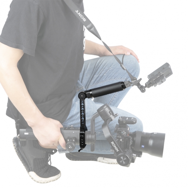 NICEYRIG bőr oldalsó fogantyú DJI Ronin S stabilizátorhoz (309)-4