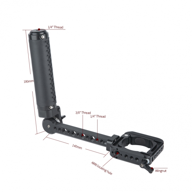 NICEYRIG bőr oldalsó fogantyú DJI Ronin S stabilizátorhoz (309)-6