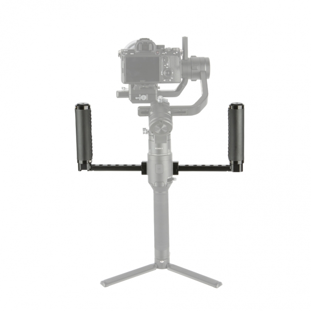 NICEYRIG dupla bőr fogantyú, markolat DJI Ronin S/ Ronin SC/ DJI RS2/ DJI RSC2 stabilizátorokhoz (301)-3