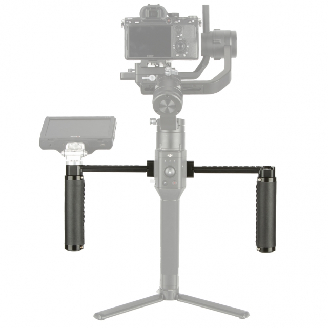 NICEYRIG dupla bőr fogantyú, markolat DJI Ronin S/ Ronin SC/ DJI RS2/ DJI RSC2 stabilizátorokhoz (301)-1