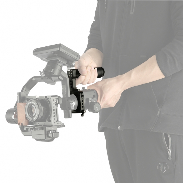 NICEYRIG bőr felső fogantyú rögzítő bilinccsel DJI Ronin S stabilizátorhoz (294)-2