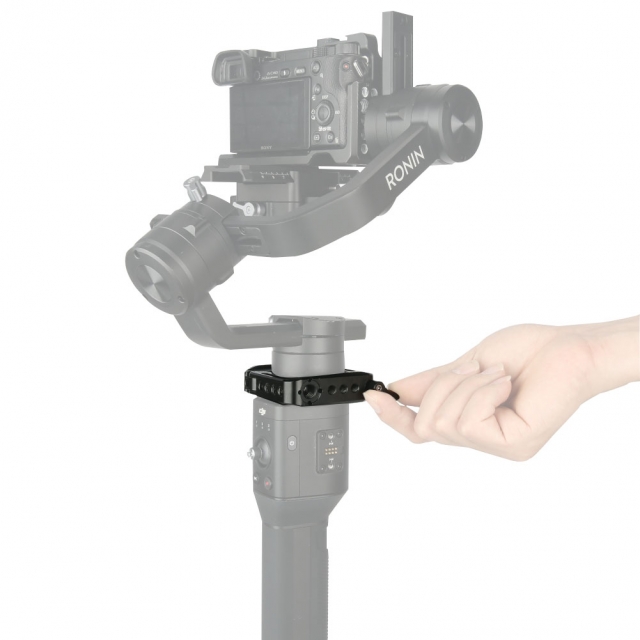 NICEYRIG bőr felső fogantyú rögzítő bilinccsel DJI Ronin S stabilizátorhoz (294)-1