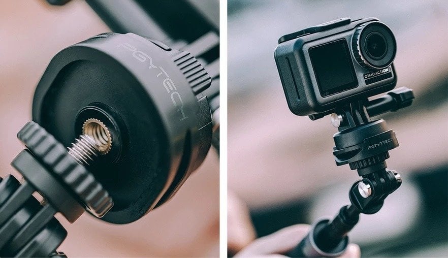 PGYTECH állványrögzítő adapter DJI Osmo Action akciókamerához (P-11B-023)-3