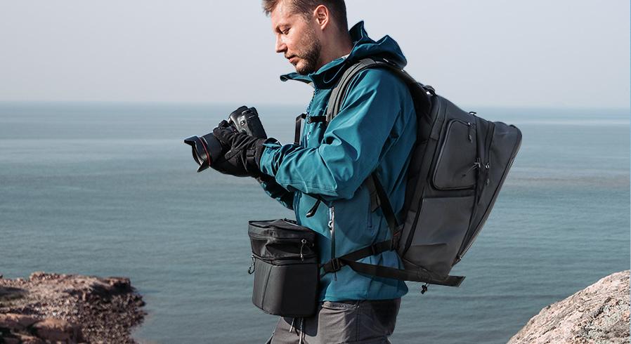 PGYTECH OneMo hátizsák 25L + válltáska (Twilight Black) (P-CB-020)-10