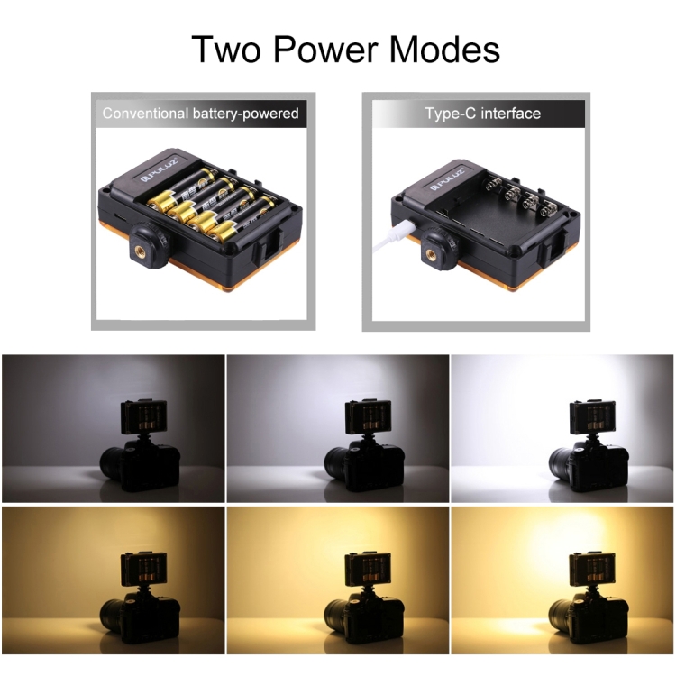PULUZ Live broadcast kit állvány + LED lámpa + mobiltelefon tartó (PKT3131B)-6