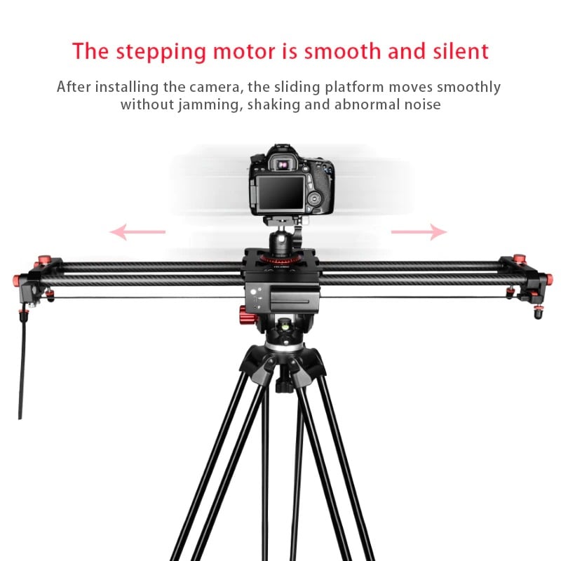 YELANGU L60TC 60cm motoros karbon kamera slider-8