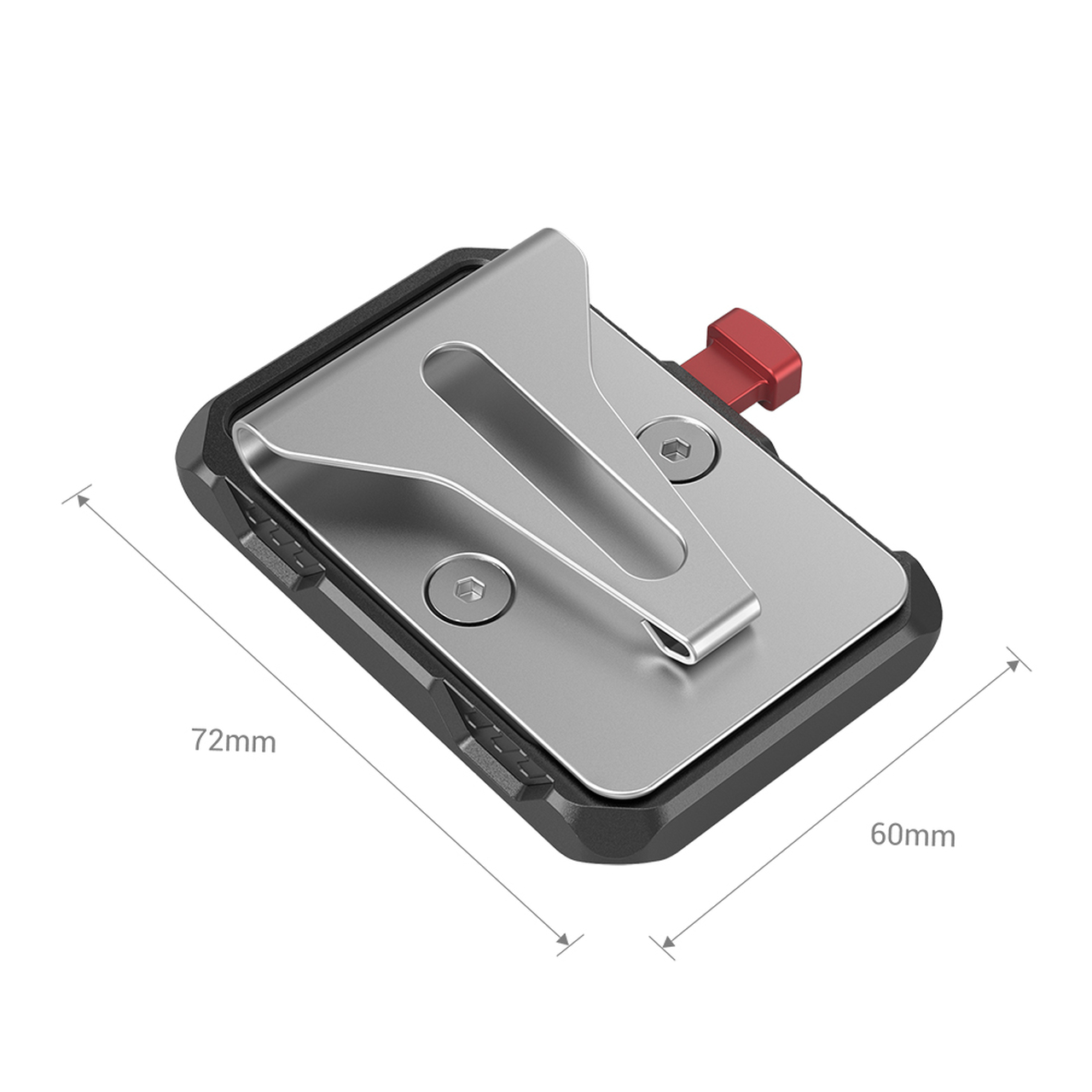 SmallRig Mini V Mount Battery Plate, akkumulátor adapter övcsipesszel (2990)-1