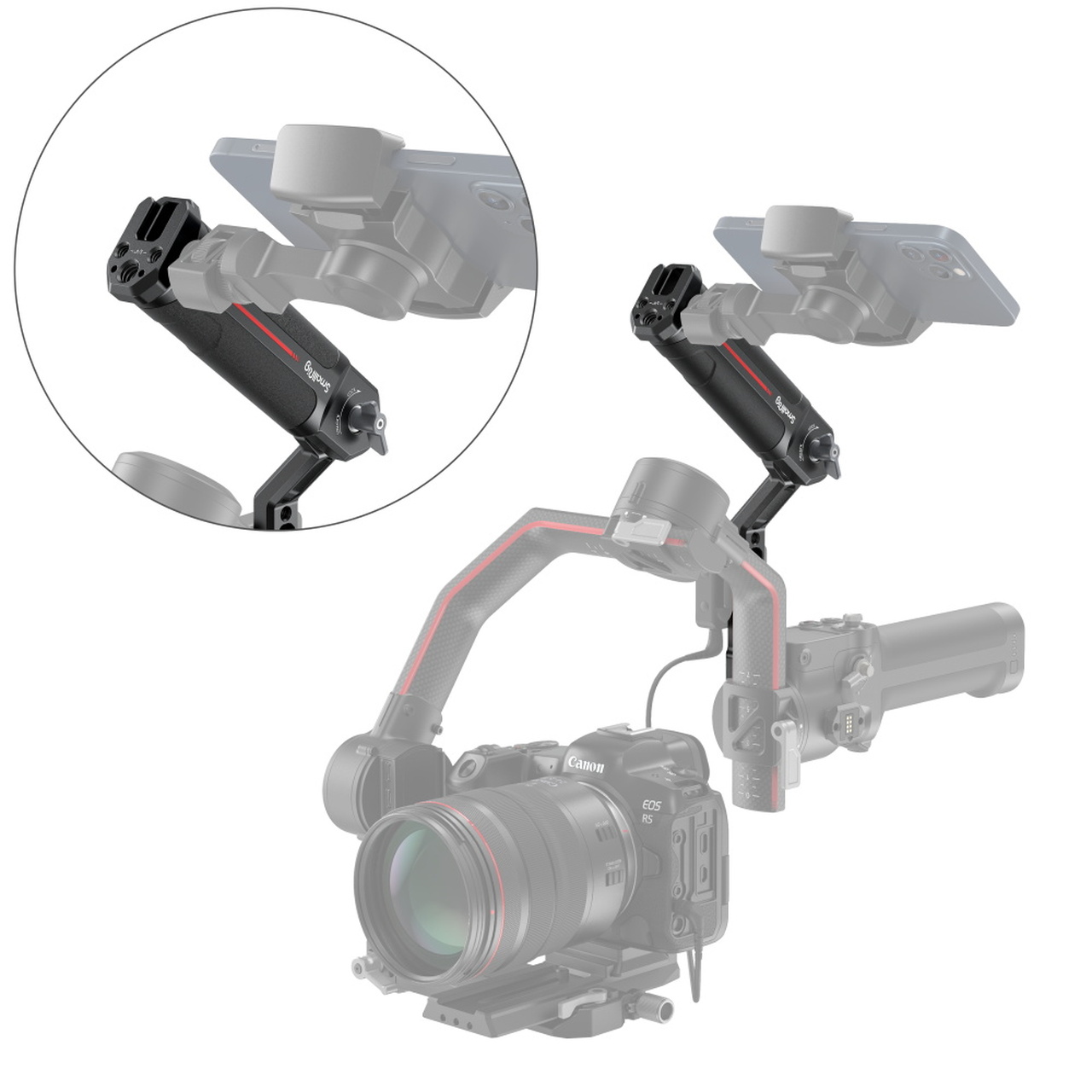 SmallRig Sling markolat, fogantyú DJI RS 2/RSC 2 gimbalokhoz (3028B)-7