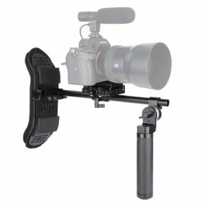 NICEYRIG egykezes markolat 360°-ban állítható mellkas stabilizátor támasztó rendszer DSLR és MILC kamerákhoz (380)