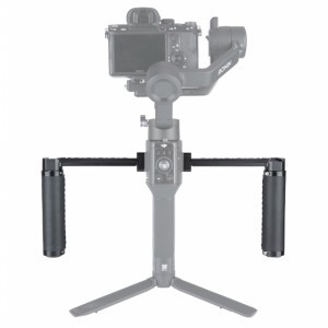 NICEYRIG dupla bőr fogantyú, markolat DJI Ronin S/ Ronin SC/ DJI RS2/ DJI RSC2 stabilizátorokhoz (301)