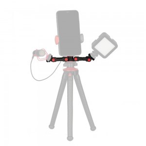 Fotopro GS-3 Magic Arm vakupapucs foglalattal (fekete-piros)