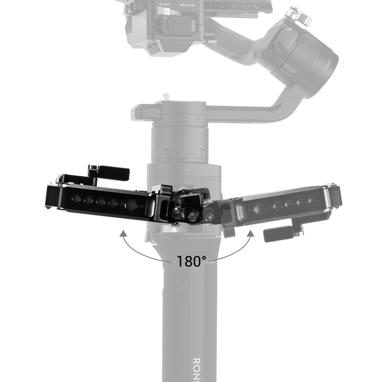 SmallRig állítható monitortartó DJI / Zhiyun / Moza stabilizátorokhoz (BSE2386B)-5