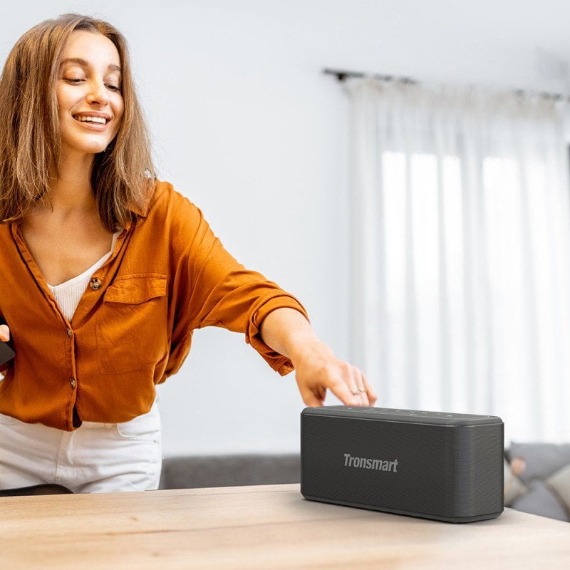 Tronsmart Element Mega Pro 60W Vízálló (IPX5) Bluetooth 5.0 Vezeték nélküli Hangszóró SoundPulse® fekete-9
