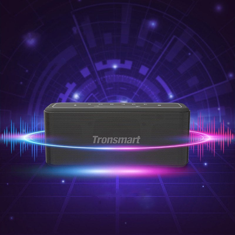 Tronsmart Element Mega Pro 60W Vízálló (IPX5) Bluetooth 5.0 Vezeték nélküli Hangszóró SoundPulse® fekete-6