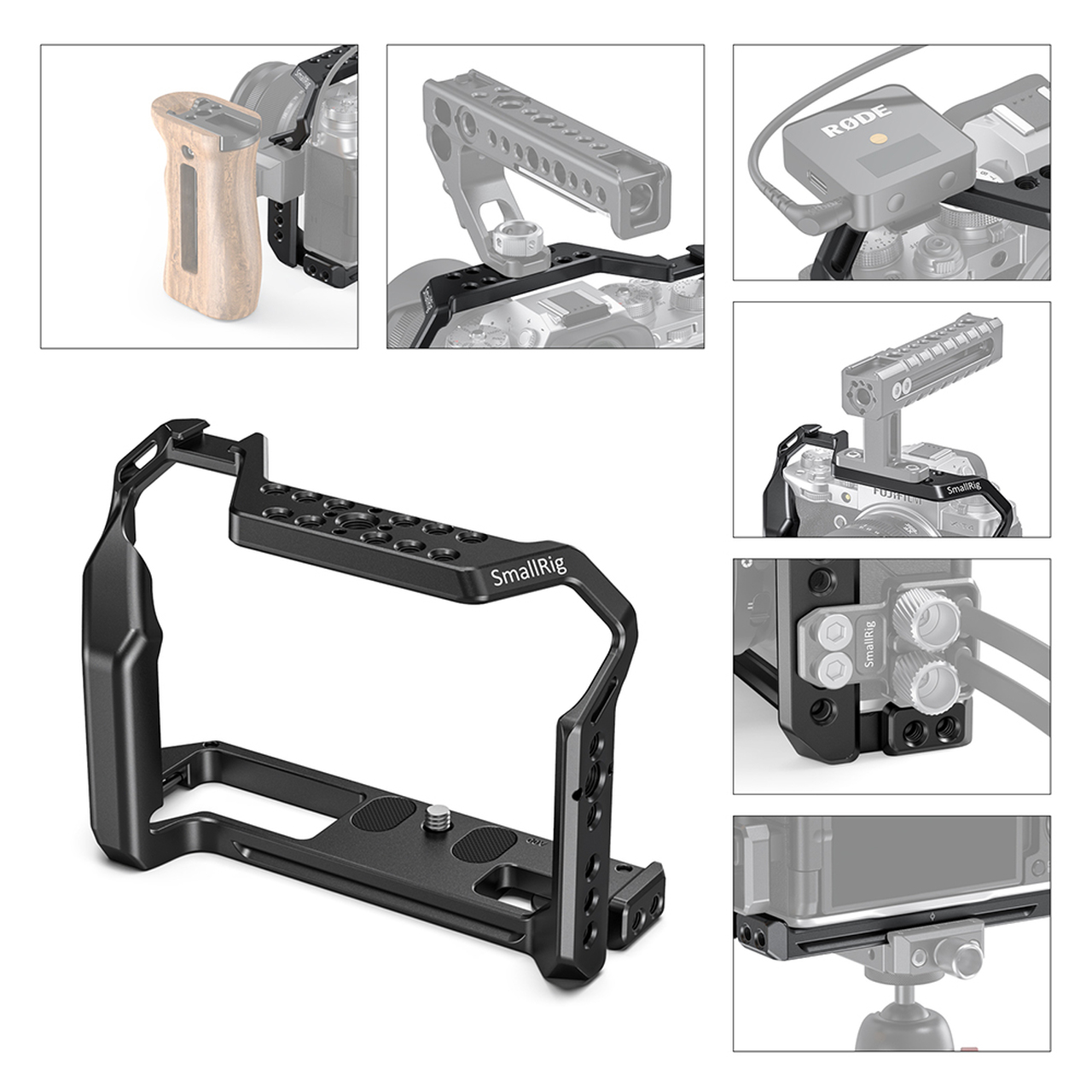 SmallRig cage FUJIFILM X-T4 kamerához (2808)-3