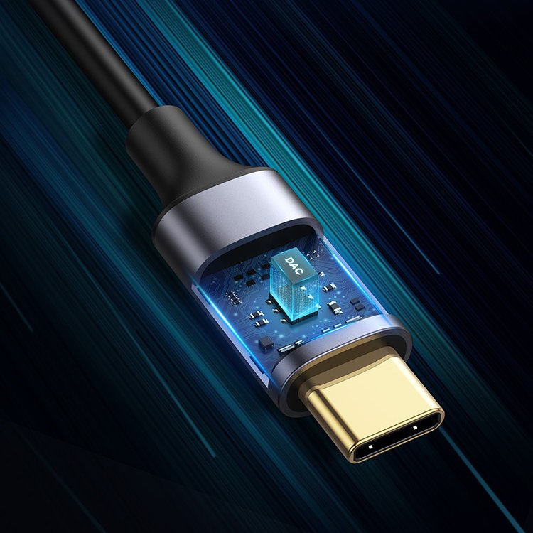 Ugreen USB Type-C  - 2RCA audio kábel 1.5m szürke (20193 CM451)-4