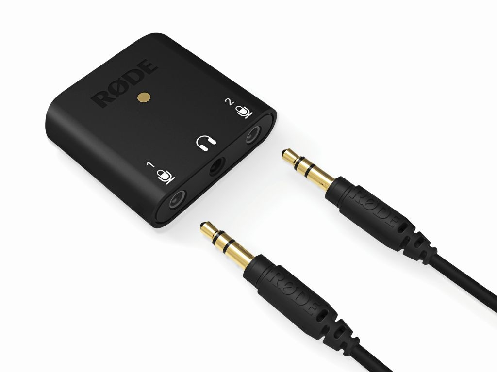 RODE AI-Micro két csatornás TRS/TRRS mikrofon és fejhallgató interfész USB-C aljzattal, Lightning, USB-C és USB-A kábelekkel-10