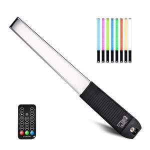 LUXCEO Q508A RGB LED lámpa, fénycső távirányítóval 3000K-6000K