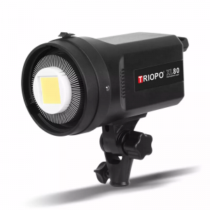 TRIOPO XL80 80W LED stúdió lámpa, folyamatos világítás 5500K