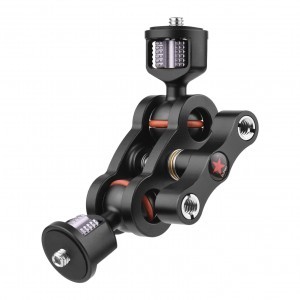 MA-113 alumínium magic arm dupla 1/4 csatlakozással