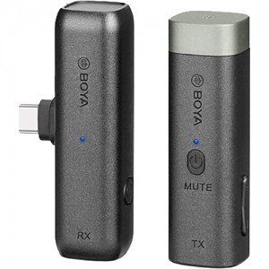 BOYA BY-WM3U 2.4GHz Univerzális vezeték nélküli szett (USBC 1+1)