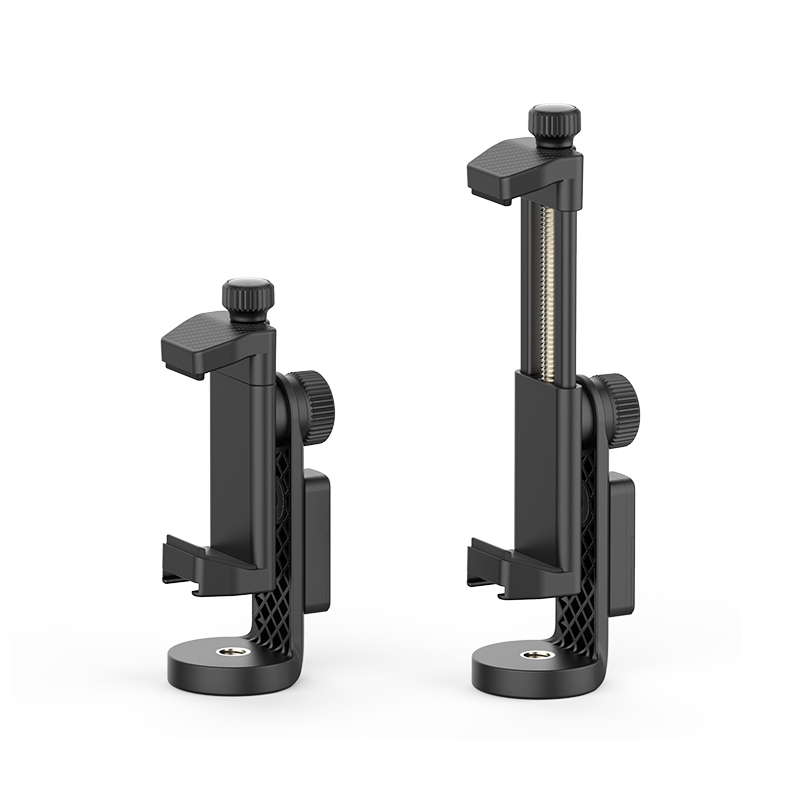 ULANZI ST-25 elforgatható mobiltelefon rögzítő, telefontartó adapter 1/4-es furattal, vakupapucs foglalattal, kivehető Bluetooth-os kioldóval (2389)-1
