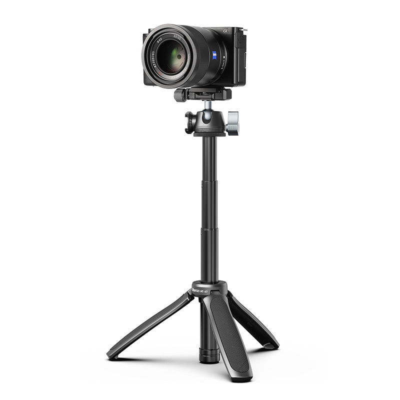 ULANZI MT-47 állítható méretű mini tripod, asztali állvány gömbfejjel, 1/4-es csatlakozással, vakupapucs foglalattal (2600)-15
