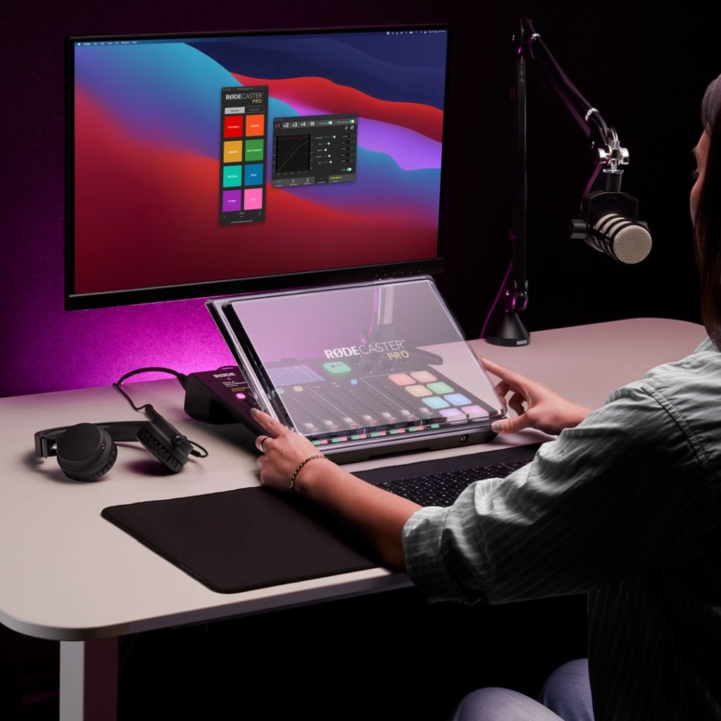 RODE RODECover Pro polikarbonát védőfedél RODECaster Pro keverőhöz-3