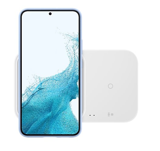 Samsung EP-P5400BWE Duo vezeték nélküli töltő állomás fehér-4