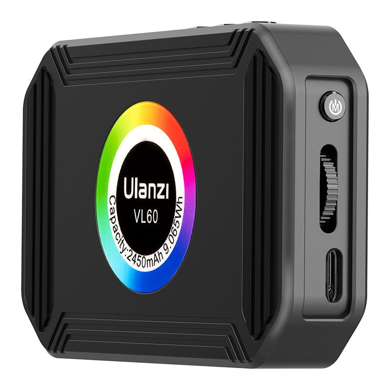 ULANZI VL60 RGB LED lámpa, videólámpa 2500-9000K (2296)-9