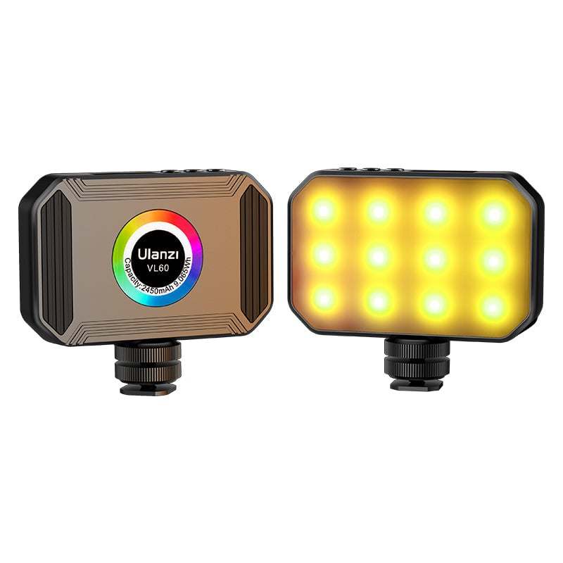 ULANZI VL60 RGB LED lámpa, videólámpa 2500-9000K (2296)-3