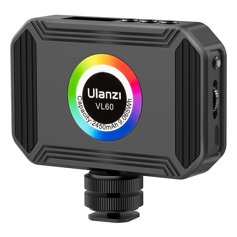 ULANZI VL60 RGB LED lámpa, videólámpa 2500-9000K (2296)-12