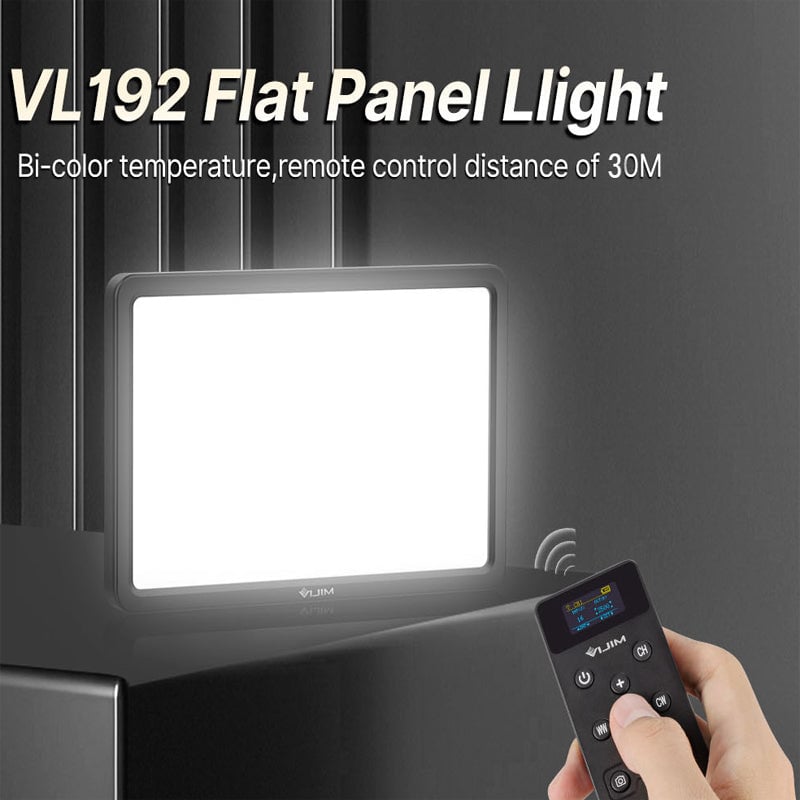 ULANZI VIJIM VL192 LED lámpa, videólámpa távirányítóval 2500-9000K (2584)-14