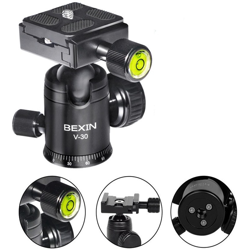 BEXIN V-30 360 fokos panoráma gömbfej gyorscseretalppal (TBD0863497)-3