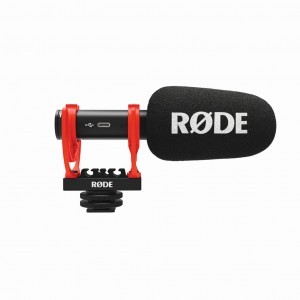 RODE VideoMic GO II kompakt video és USB mikrofon Rycote Lyre felfüggesztéssel
