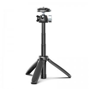 ULANZI MT-46 mini tripod, asztali állvány gömbfejjel, F38 gyorscseretalppal, vakupapucs foglalattal (2583)