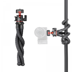 ULANZI MT-45 Claw flexibilis mini tripod, állvány gömbfejjel, vakupapucs foglalattal (2581)