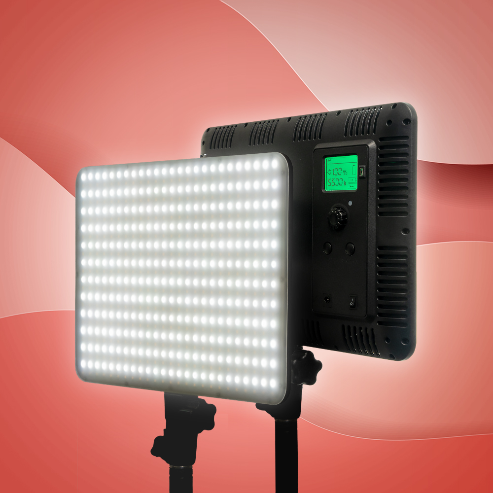 Jackal TPL-LED600 LED videólámpa 3300-5600K-7