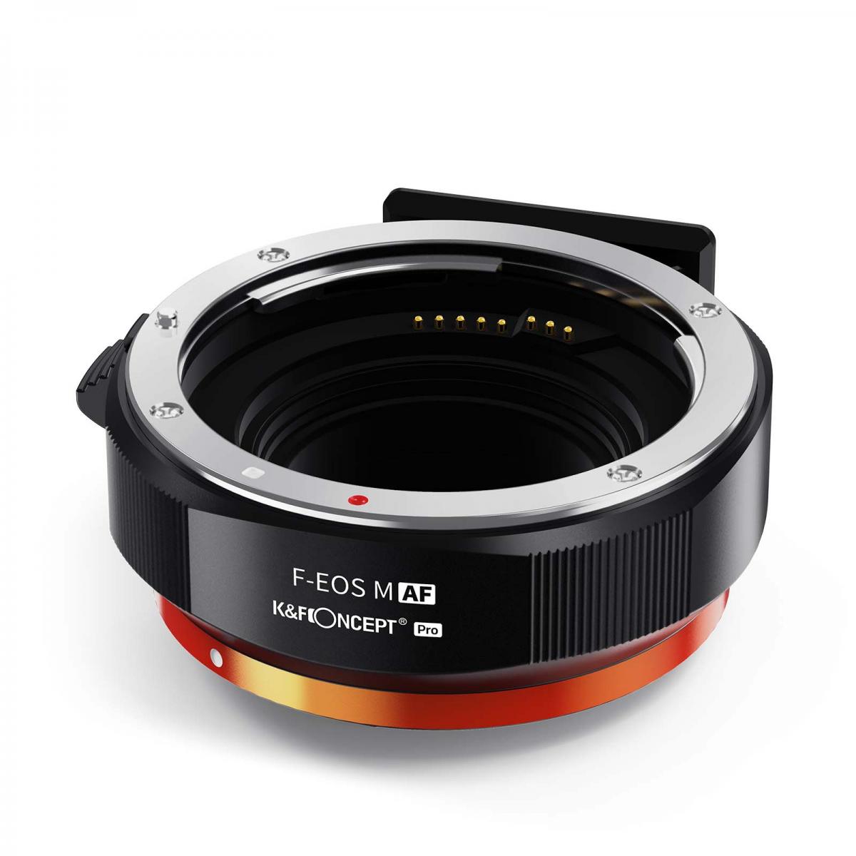 KF Concept Canon EF/EF-S bajonett adapter - Canon EOS M vázakra Autofocus támogatással (KF06.464)-0