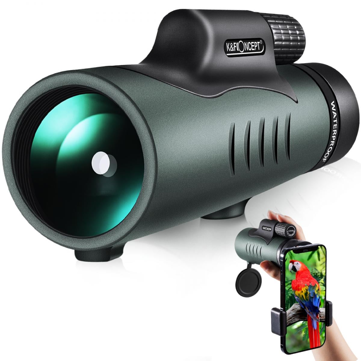 KF Concept 12x50 monokulár távcső IP68 vízálló, ködálló (KF33.008)-0