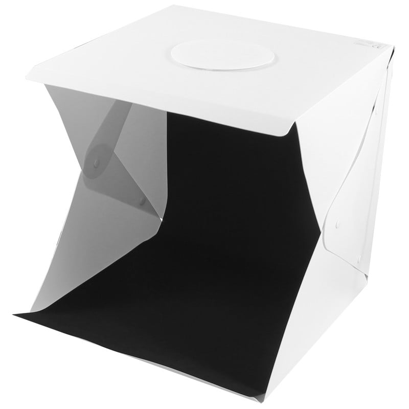 Fotósátor, tárgyfotó doboz 40x40cm dimmelhető fényerővel állítható színhőmérséklettel (LSNB40)-0