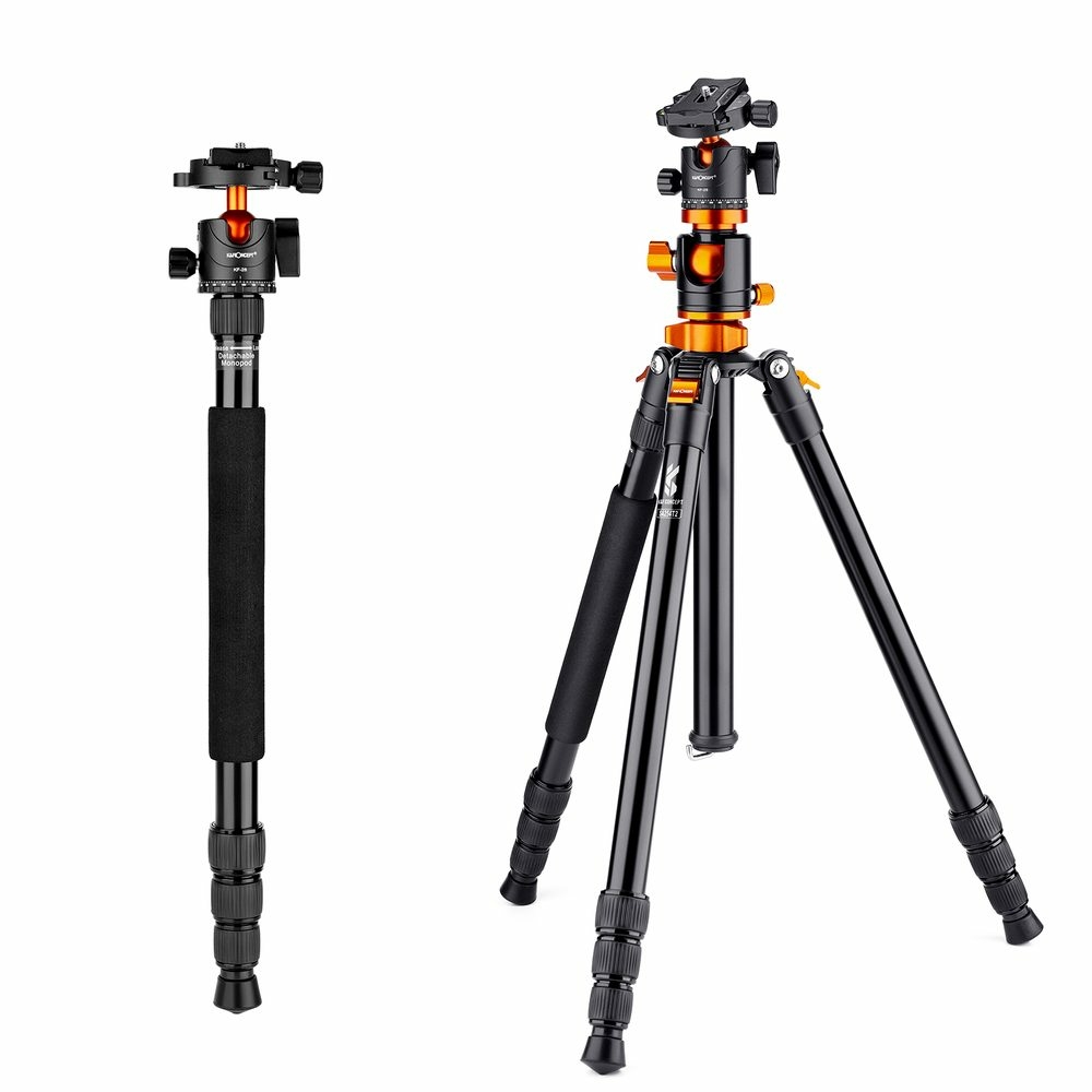 KF Concept SA254T2 fényképező állvány, tripod gömbfejjel 185cm (KF09.090V1)-15