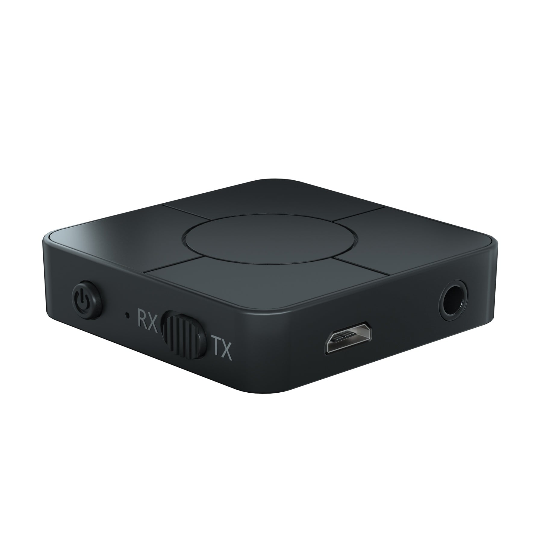 Bluetooth 3.5 mm-es vezeték nélküli adó/vevő audio adapter beépített mikrofonnal, audio-streaming (KN326) AUX-0
